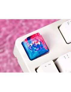 Teclas Artesanales Koi Rojo Otaku Kraft Cherry MX 1U 2