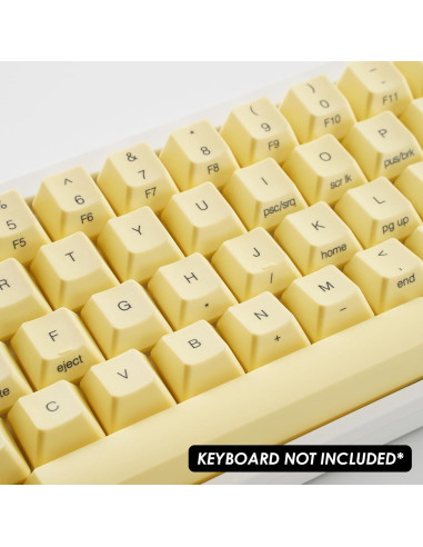 Juego de teclas PBT Diente de león 60 teclas HHKB Professional