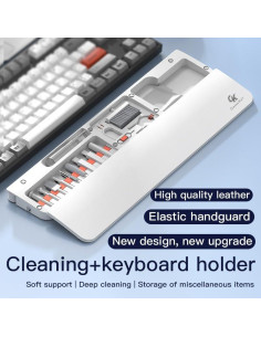 Almohadilla para Muñeca GK GAMAKAY QS-22 con Kit de Limpieza 2