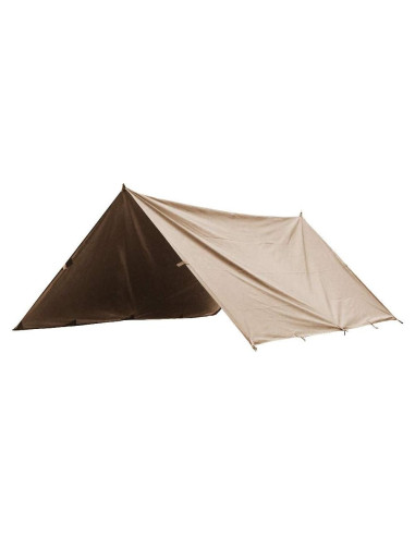 Lona Portátil HYFAN 3x4m Impermeable Caqui para Camping