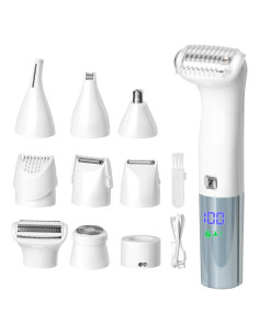 Epilador ATG 6 en 1 Recargable para Vello Facial y Corporal