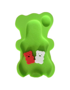 Esponja de Baño Antideslizante Kisangel para Bebé Verde 50.5x31cm