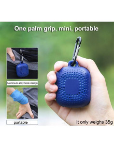 Toalla de Secado Rápido AKOAK 40x40 cm Microfibra Azul 2