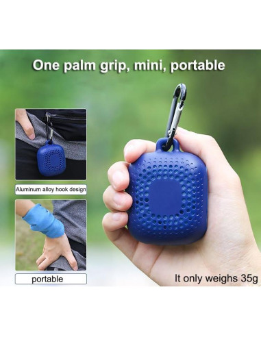 Toalla de Secado Rápido AKOAK 40x40 cm Microfibra Azul