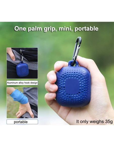 Toalla de Secado Rápido AKOAK 40x40 cm Microfibra Azul