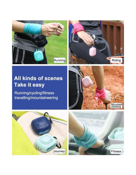 Toalla de Secado Rápido AKOAK 40x40 cm Microfibra Azul