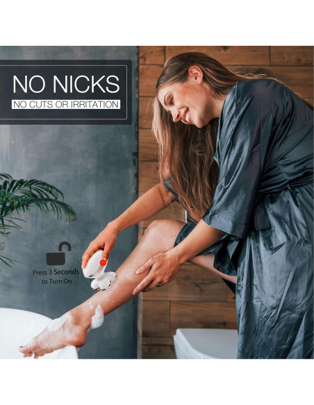 Afeitadora Eléctrica VIMC BS-8008 Inalámbrica para Mujeres