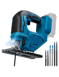 Sierra de vaivén eléctrica 18V GIFZES 750W con 6 hojas