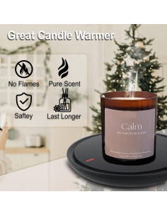 Calentador de Velas y Café Heness BK-BD-31 Automático 288g 2