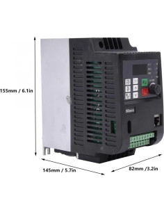 Variador de Frecuencia Solar 220V/380V IIUUAYUVI 0.75kW 2