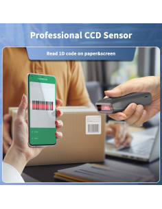 Escáner de Código de Barras Bluetooth NetumScan Mini 1D 3-en-1 2