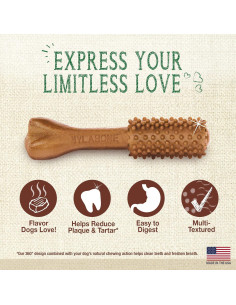 Golosinas Dentales para Perros Nylabone Nutri Dent Filet Mignon 20 Unidades 2