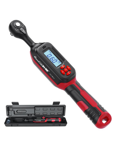 Llave de Torque Digital 1/4 MOVECRAB 0.6-12 N.m Precisión +/-2%