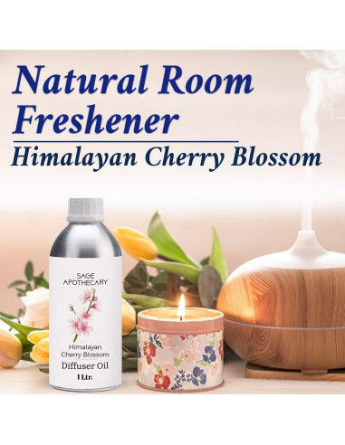 Aceite Difusor Aromático Sage Apothecary 1L Flores de Cerezo