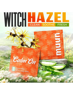 Toallitas Húmedas Calmantes Muun 30 Unidades - Sin Alcohol 2