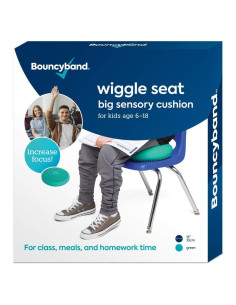 Bouncyband Asiento de Movimiento Verde 33 cm para Niños