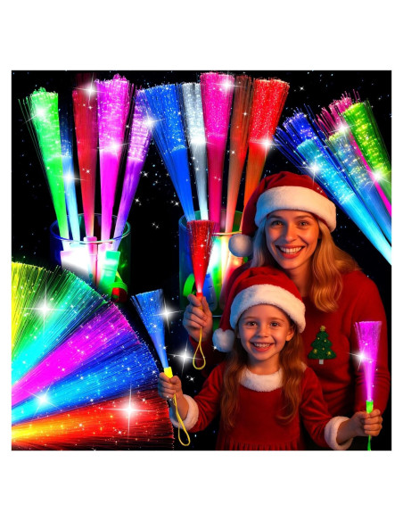 Palos Brillantes LED LovesTown 12PCS para Fiestas - 3 Modos