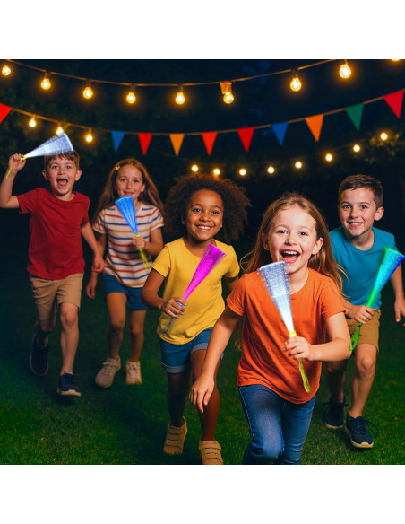 Palos Brillantes LED LovesTown 12PCS para Fiestas - 3 Modos