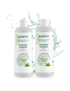 KUNPHY Solución Limpiadora Ultrasonica 473 ml - Retenedores