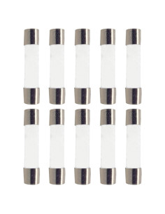 Paquete de 10 Fusibles Cerámicos 20A 250V para Microondas