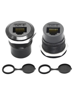 Adaptador RJ45 hembra a hembra Cat 6 Aurorapath - 2 Pcs