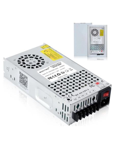 Fuente de Alimentación DC 24V 20A 480W BOSYTRO para Impresora 3D