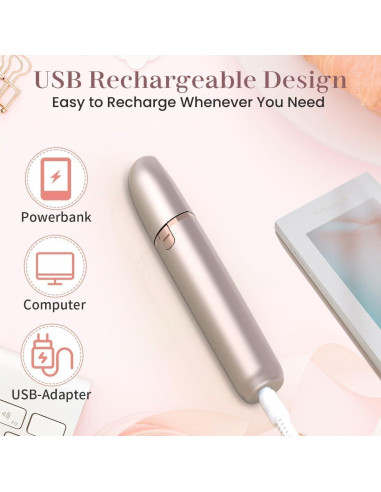 Recortador de Cejas IFANZETECH 243J Recargable con Luz LED