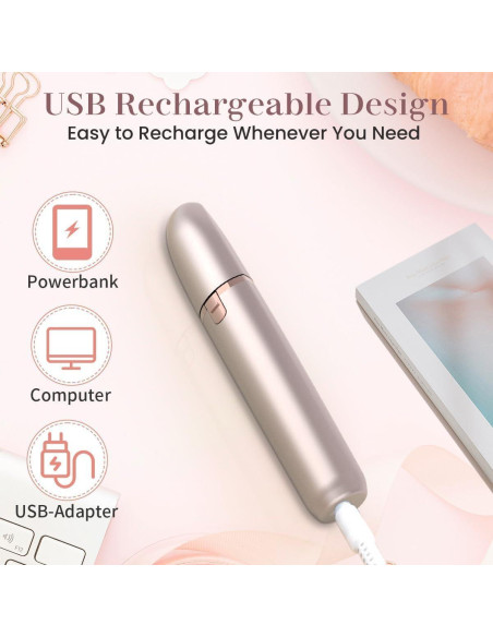 Recortador de Cejas IFANZETECH 243J Recargable con Luz LED