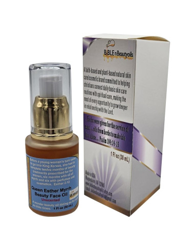 Aceite Facial Reina Esther 29.57 ml - Belleza Natural BIBLE