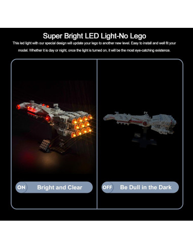 BrickBling Luz LED para Lego Tantive IV 25 Aniversario