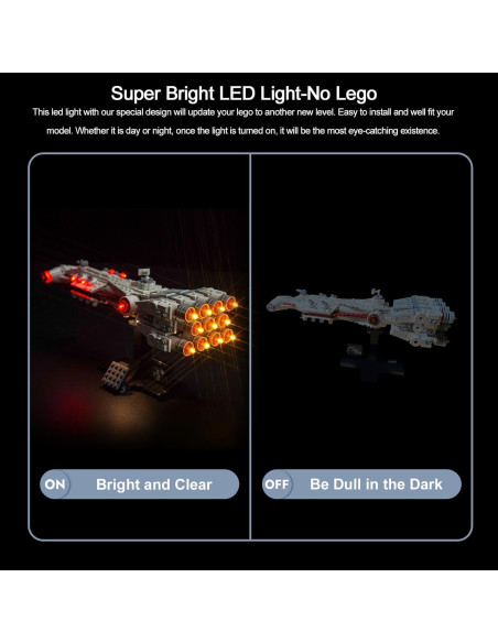 BrickBling Luz LED para Lego Tantive IV 25 Aniversario