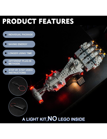 BrickBling Luz LED para Lego Tantive IV 25 Aniversario