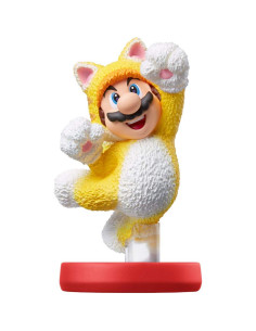 Amiibo Gato Mario y Gato Peach Nintendo - Set 2 Piezas 2