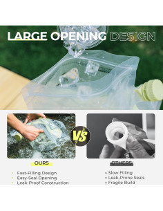 Bolsa de Agua Colapsable Alocs AC-19 8L Doble Grifo 2