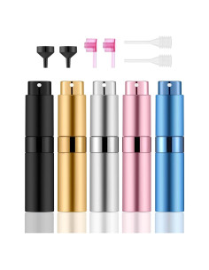 Atomizador de Perfume Recargable Mini Lil Ray 8ML - 5 Colores