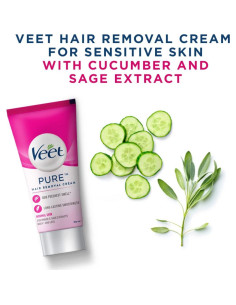 Crema Depilatoria Veet 50 g para Piel Normal 2