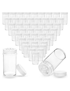 Paquete de 50 frascos de especias plásticos 30 ml Conagel