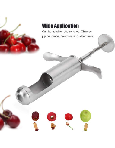 Deshuesador de Frutas Demeras de Acero Inoxidable 18x11cm