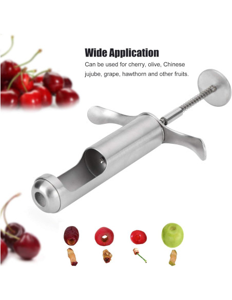 Deshuesador de Frutas Demeras de Acero Inoxidable 18x11cm