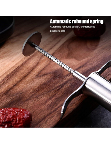 Deshuesador de Frutas Demeras de Acero Inoxidable 18x11cm