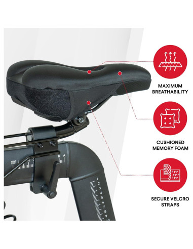 Funda Acolchada para Asiento de Bicicleta Peloton TrubliFit - Gel y Espuma