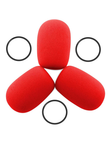 Cubierta de Micrófono LEFXMOPHY para Bose A20 A30 - 3 Piezas