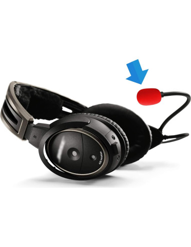 Cubierta de Micrófono LEFXMOPHY para Bose A20 A30 - 3 Piezas