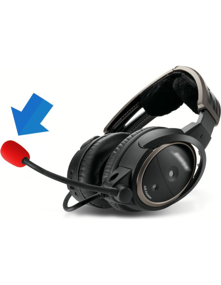 Cubierta de Micrófono LEFXMOPHY para Bose A20 A30 - 3 Piezas