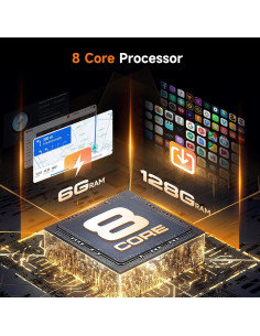 Estéreo Android 7" 8 Núcleos 6GB 128GB VW Passat Golf Jetta 2