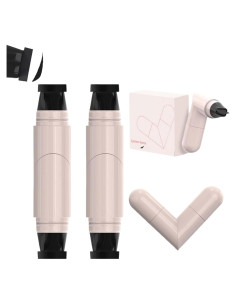 Sello de Eyeliner Plegable REATIFUL 2PCS Negro Resistente al Agua