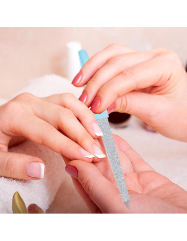 Juego de 6 Limadoras de Uñas de Acero Inoxidable TKYZMS