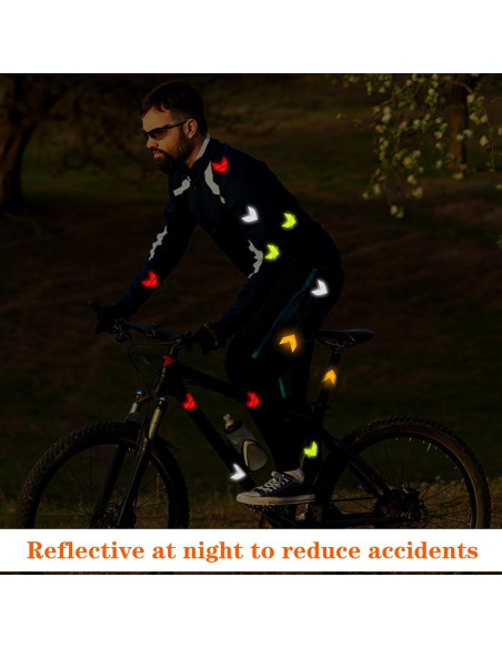 48 Calcomanías Reflectantes Ymapinc - Flechas de Seguridad PVC