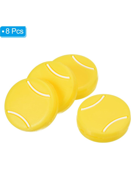 Amortiguador de Vibraciones PATIKIL para Raqueta de Tenis - Silicona Amarillo