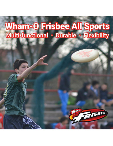 Frisbee Deportivo Wham-O 25.1cm 140g Antideslizante Beige